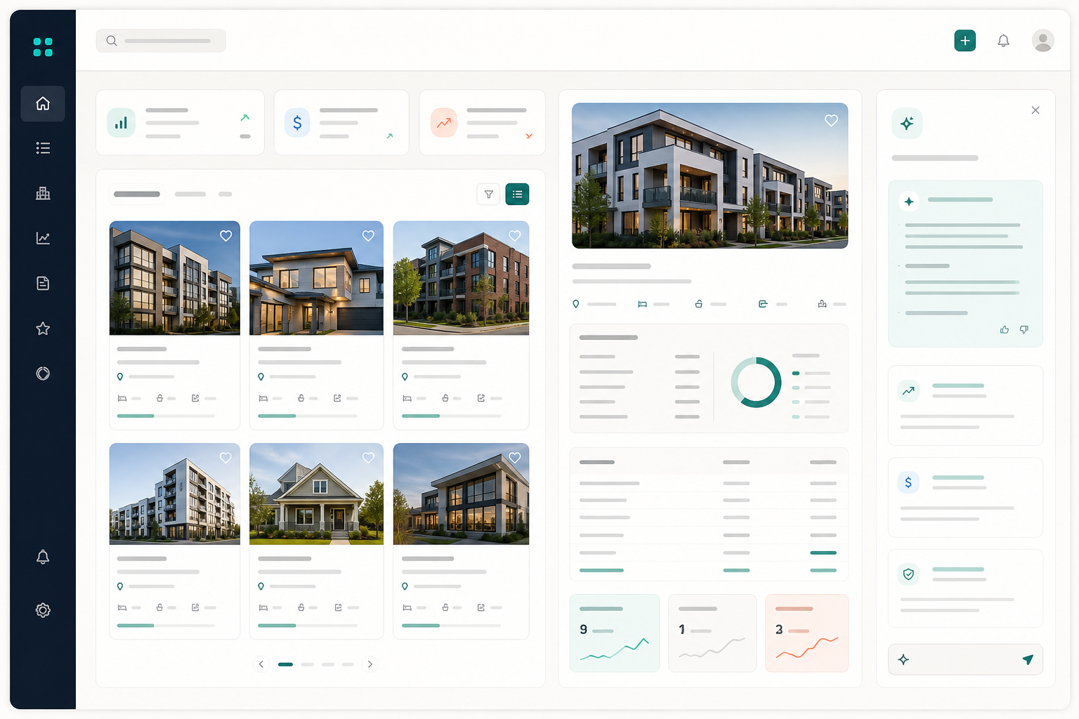 The Property Plug real estate dashboard